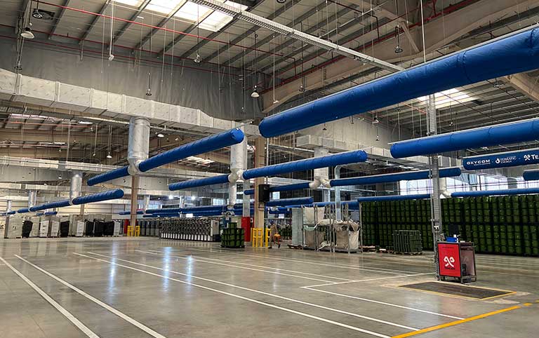 TenCate Grass invests in future-proof manufacturing in Abu Dhabi using IDEC cooling technology