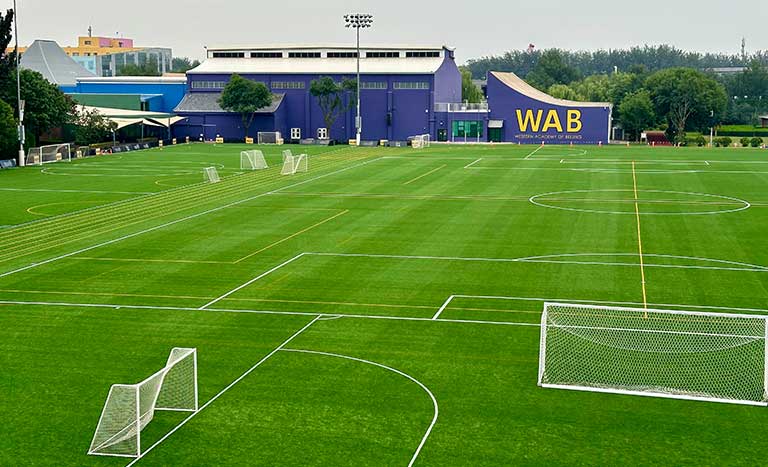Western Academy of Beijing Opens Asia’s Largest Artificial Turf Field